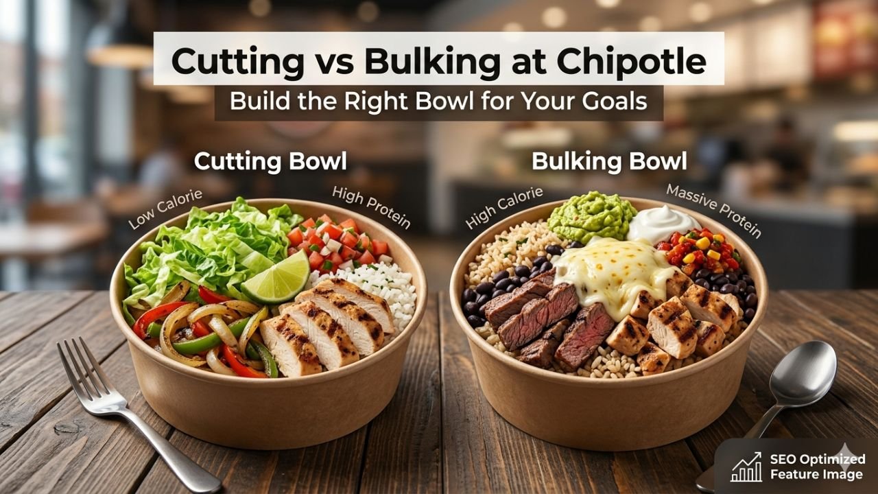 Chipotle for Cutting vs Bulking