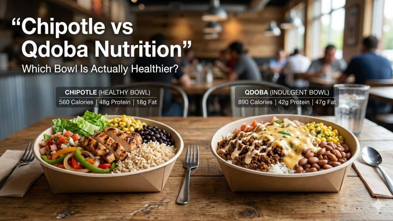 Chipotle vs Qdoba Nutrition