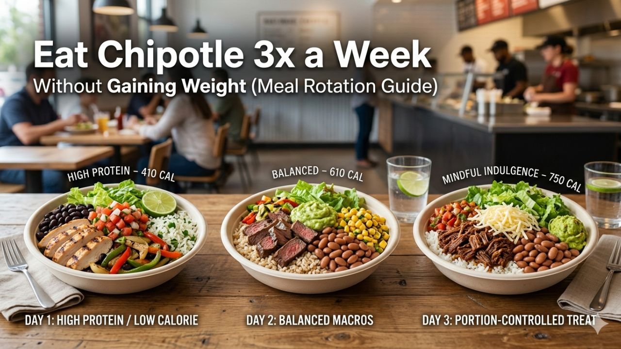 How to Eat Chipotle 3x a Week Without Gaining Weight