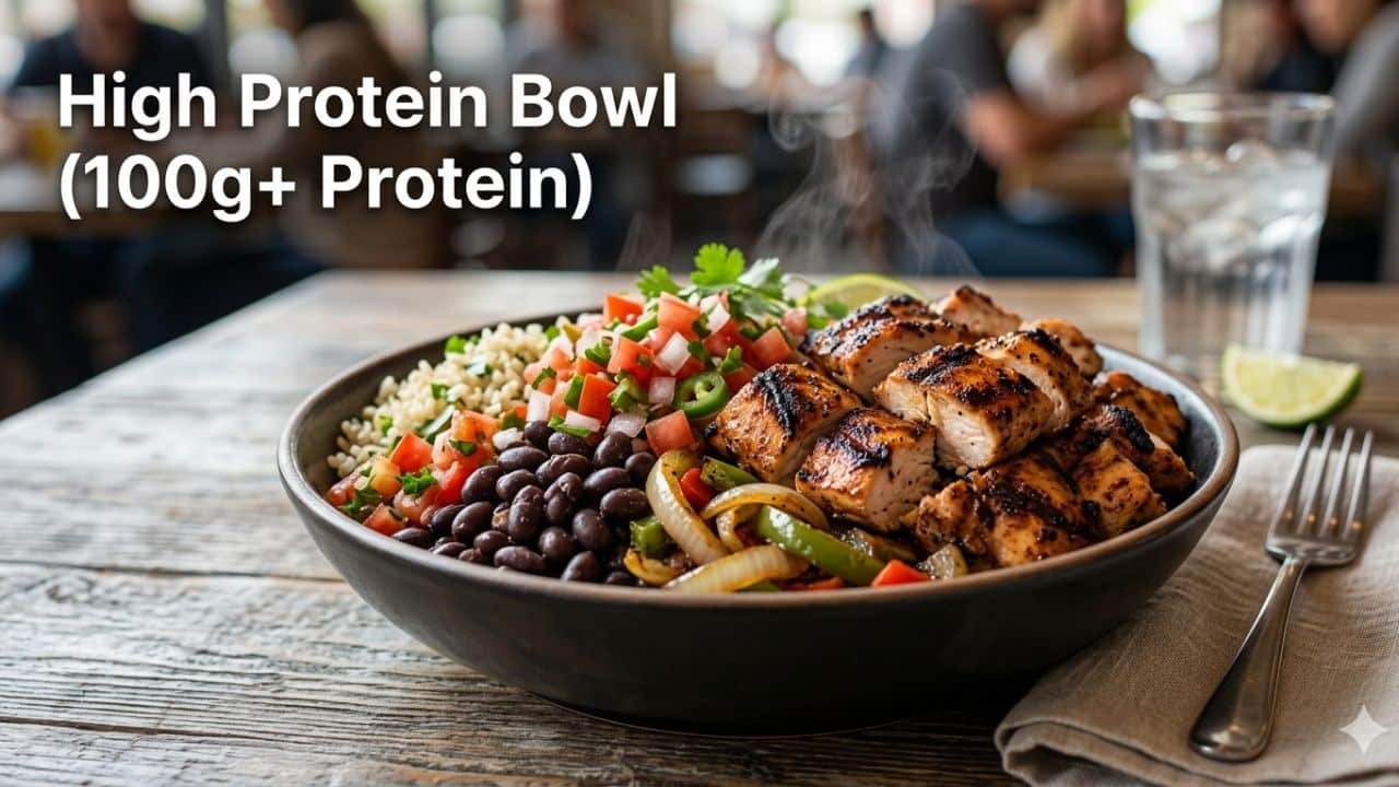 Highest Protein Chipotle Bowl You Can Build