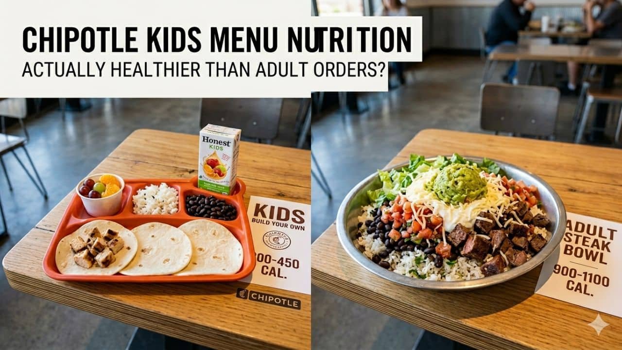Chipotle Kids Menu Nutrition